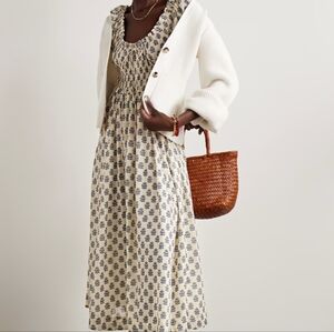 Doen Ischia Dress in Ivory Meadowsweet Floral